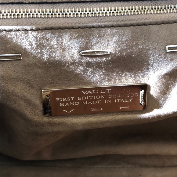 VBH beige leather satchel bag! Authentic! - Picture 8 of 8